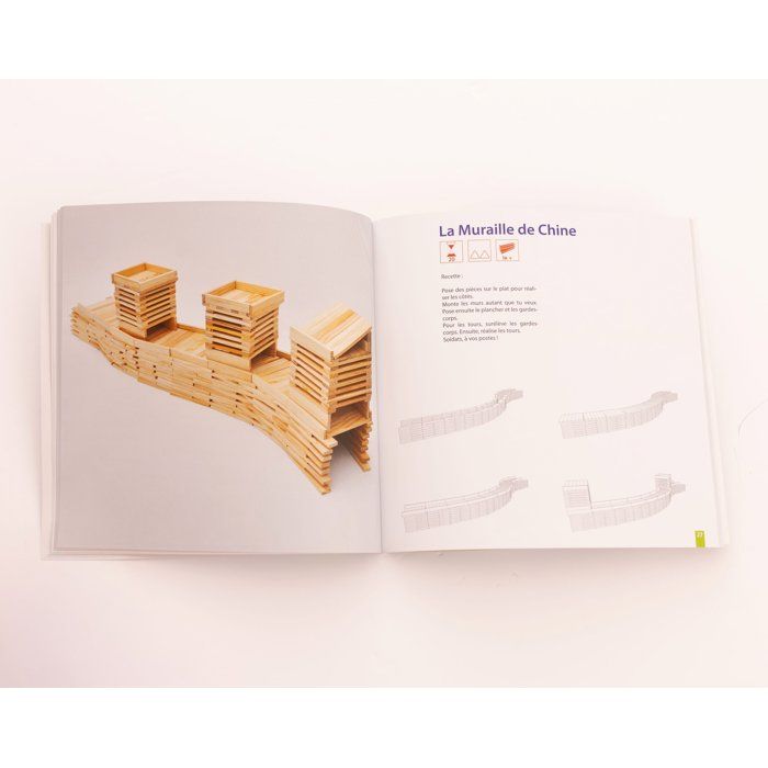 Image secondaire de Livre L'ABC des Constructions - 30 Modèles en Bois à Assembler