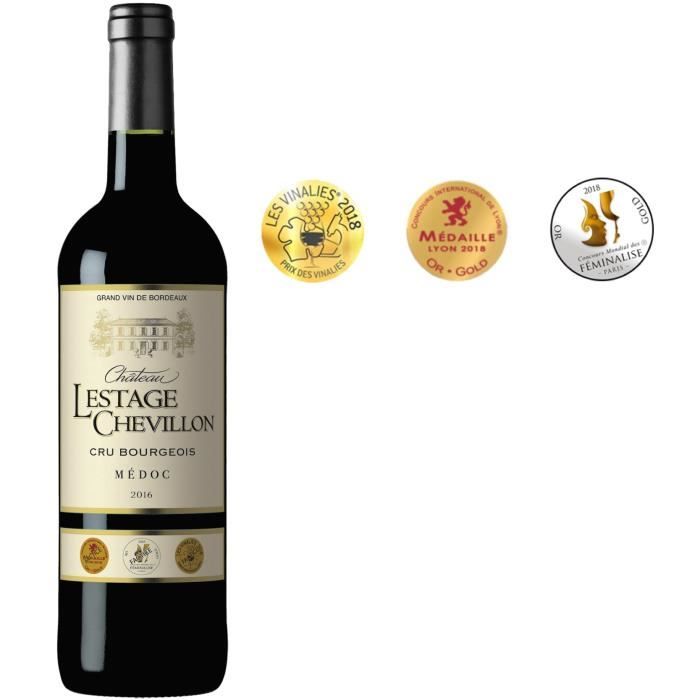 Ch�teau Lestage Chevillon 2016 M�doc Cru Bourgeois - Vin rouge de Bordeaux