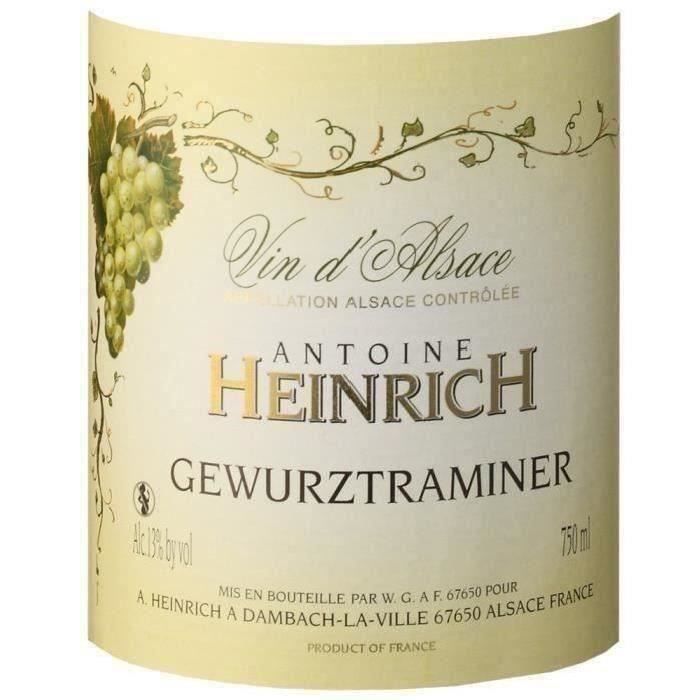 Heinrich - Gewurztraminer - Vin blanc d'Alsace
