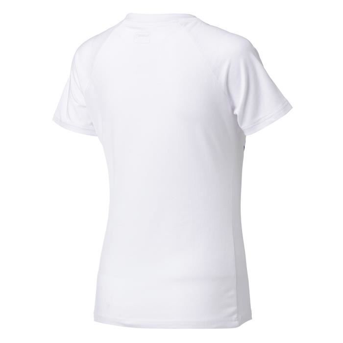 HUMMEL T-shirt de sport Lady UH - Femme - Blanc et Violet