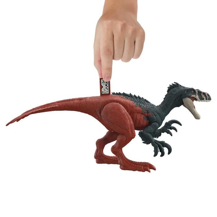 JURASSIC WORLD - Megaraptor Sonore - Figurines d'action - 4 ans et +