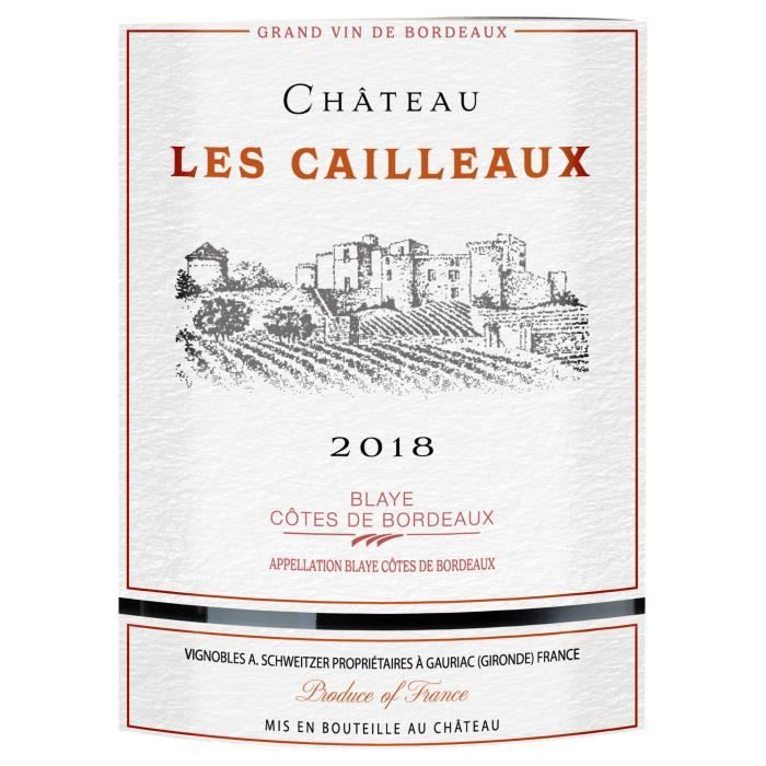 Image secondaire de Château Les Cailleaux 2018 - Vin Rouge Blaye Côtes de Bordeaux