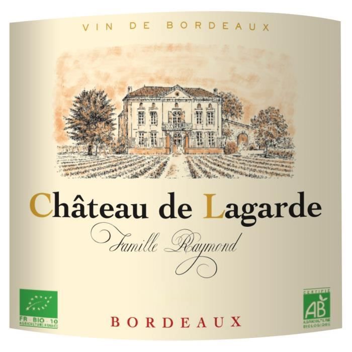 Image secondaire de Château de Lagarde 2022 Bordeaux - Vin rouge de Bordeaux - Bio