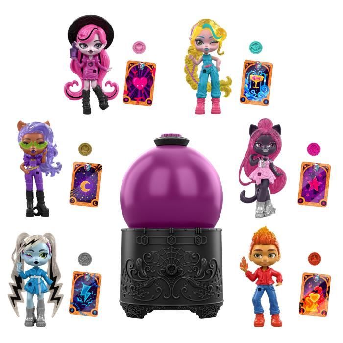 Monster High - Potions - Assortiment Boule de Cristal, avec mini-poupées - Monster High - JCX99