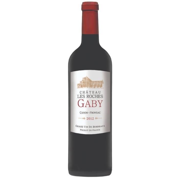 Château Les Roches Gaby 2012 - Vin Rouge de Bordeaux AOC Canon-Fronsac