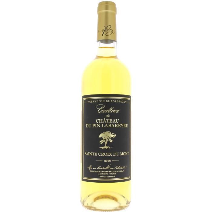 Excellence du Ch�teau du Pin Labareyre 2019 Sainte Croix du Mont - Vin blanc de Bordeaux
