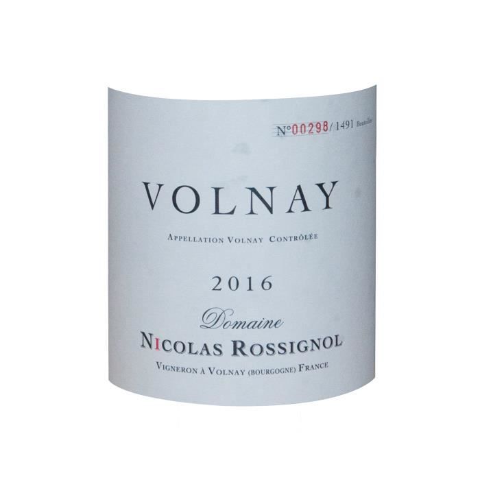 Nicolas Rossignol 2016 Volnay - Vin rouge de Bourgogne