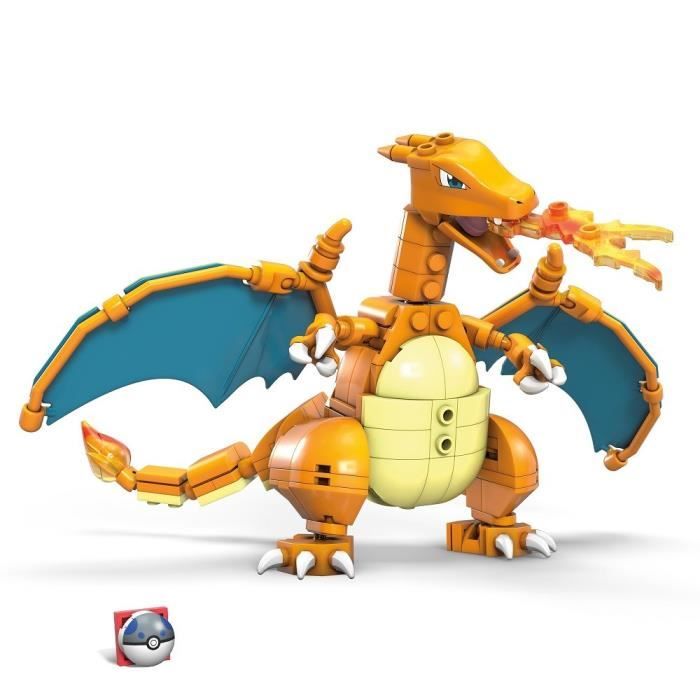 Mega Construx - Pokemon Dracaufeu a construire - Briques de construction - Des 8 ans