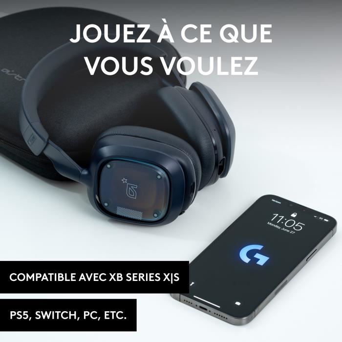 Casque Gaming - ASTRO - A30 - Pour PS, PC, Mobile - Bleu marine