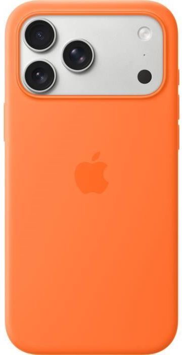 Coque en Silicone MagSafe pour iPhone 17 Pro Max - Orange