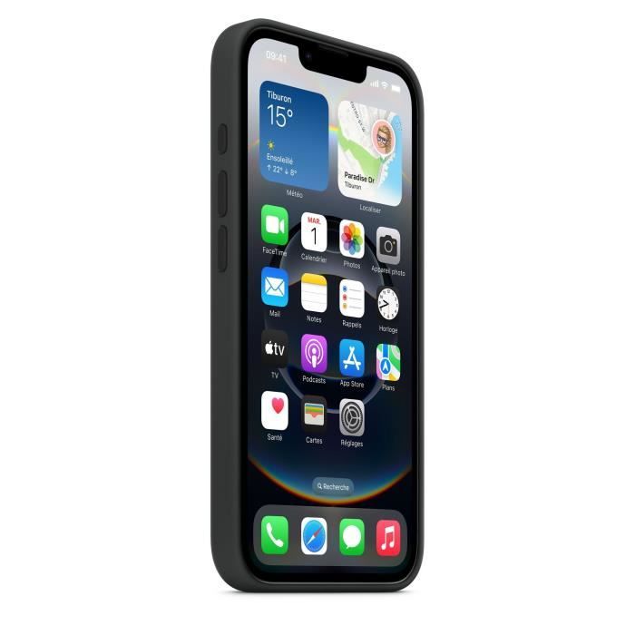 Image secondaire de APPLE iPhone 16 E - Coque en silicone - Noir