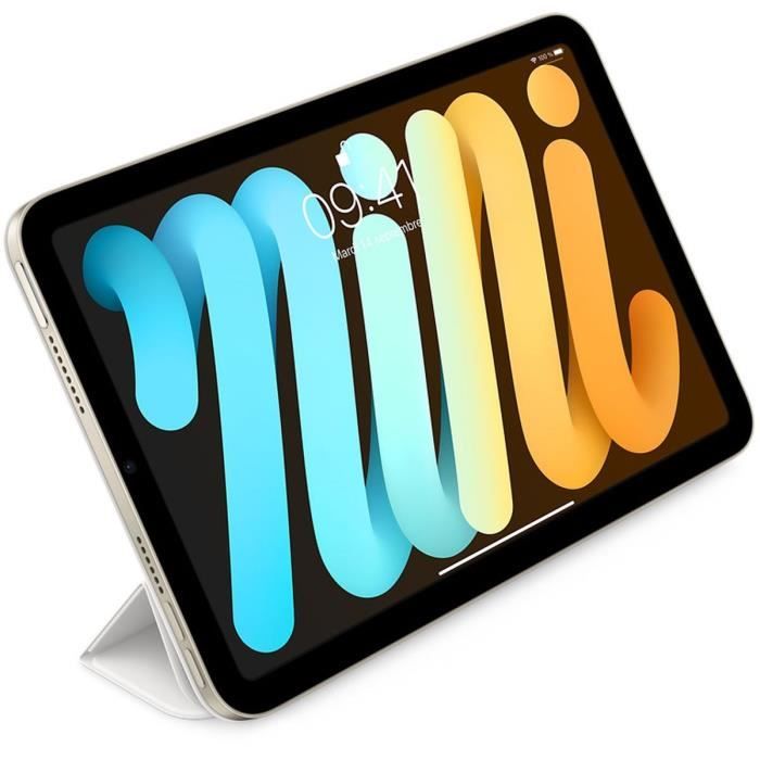 Apple - Smart Folio pour iPad mini (6? génération) - Blanc