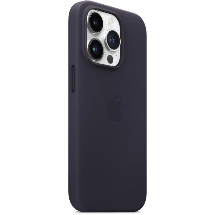 APPLE Coque en cuir pour iPhone 14 Pro avec MagSafe - Encre