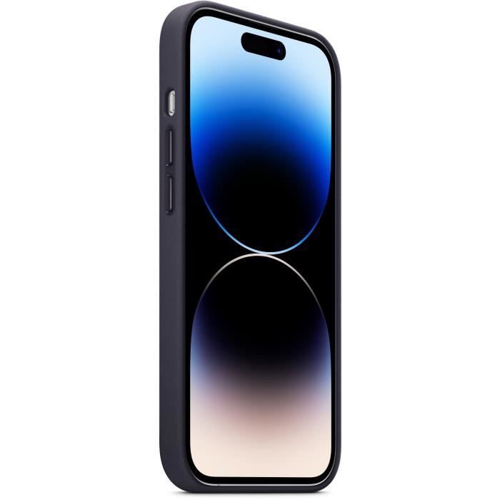 APPLE Coque en cuir pour iPhone 14 Pro avec MagSafe - Encre