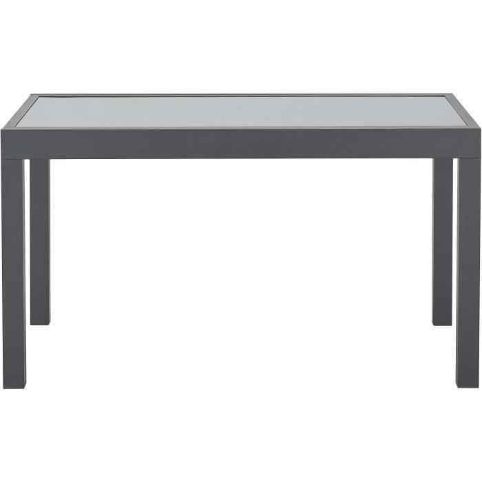 Table de Jardin Extensible en Aluminium pour 6 à 10 Personnes