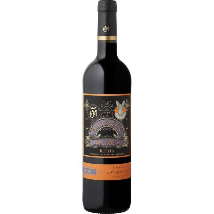 Marqu�s Del Cruz Reserva 2016 Rioja - Vin rouge d'Italie