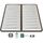 SEDAC Sommier 140 x 190 - à lattes - 4 cm - OPTIS
