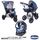 CHICCO Poussette combinée 3 en 1 TRIO ACTIV3 TOP B
