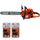 Tronçonneuse thermique 58 cm3, 50 cm, 2 chaînes