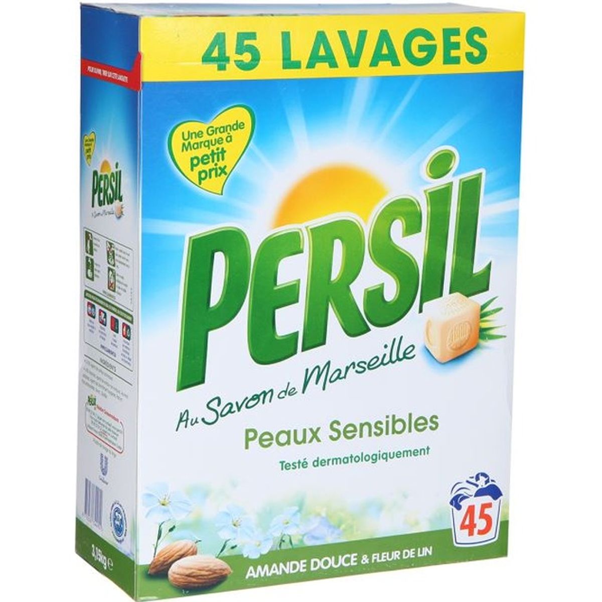 PERSIL Poudre Savon Marseille Provence 45 Lavages - Achat / Vente ...