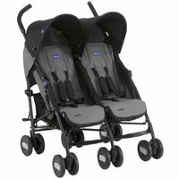 POUSSETTE CHICCO Poussette Double Echo Coal POUSSETTE CHICCO Poussette Double Echo Coal