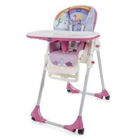 CHAISE HAUTE CHICCO Chaise haute polly easy 4 roues unicorn CHAISE HAUTE CHICCO Chaise haute polly easy 4 roues unicorn