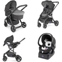 POUSSETTE CHICCO Poussette Combinée Trio Pack URBAN PLUS - A POUSSETTE CHICCO Poussette Combinée Trio Pack URBAN PLUS - A