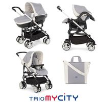 POUSSETTE CHICCO Poussette Combinée 3 en 1 TRIO MYCITY POUSSETTE CHICCO Poussette Combinée 3 en 1 TRIO MYCITY