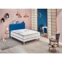 ENSEMBLE LITERIE MERINOS Ensemble matelas + sommier 140 x 190 - 651 ENSEMBLE LITERIE MERINOS Ensemble matelas + sommier 140 x 190 - 651