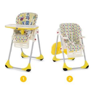 CHICCO Chaise Haute Evolutive Polly 2 en 1 Energy