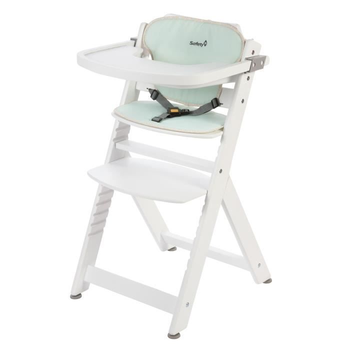 SAFETY 1ST Chaise Haute Timba en bois + coussin - Pop Hero