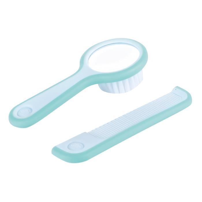 BEBE CONFORT Brosse, Miroir et Peigne - Sailor Bleu