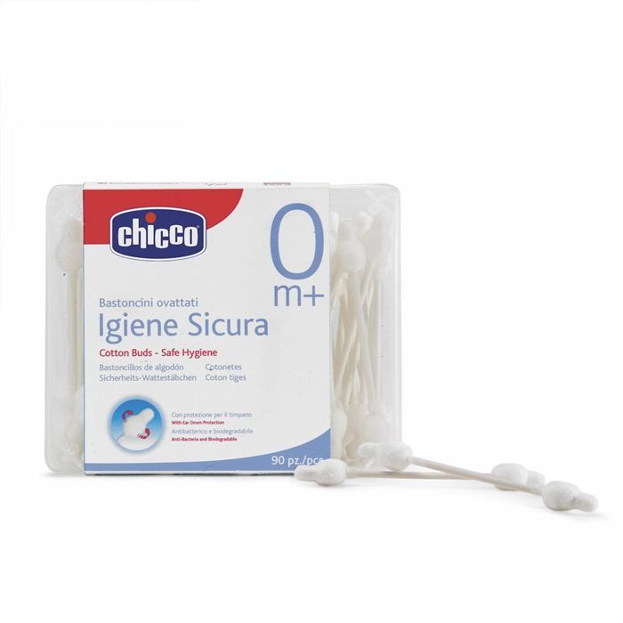 CHICCO Coton tiges de sécurité x90