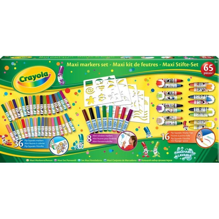 CRAYOLA Boîte de 60 Feutres