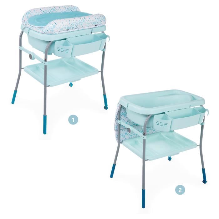 CHICCO Combi de bain Change Cuddle & Bubble - Dusty Green