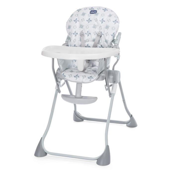 CHICCO Chaise haute POCKET MEAL Light grey