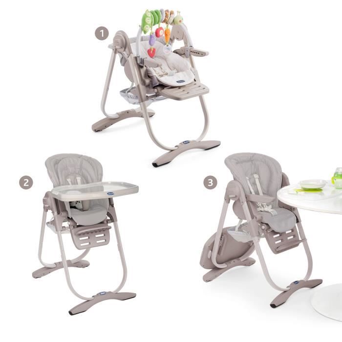 CHICCO Chaise haute POLLY MAGIC Vapor