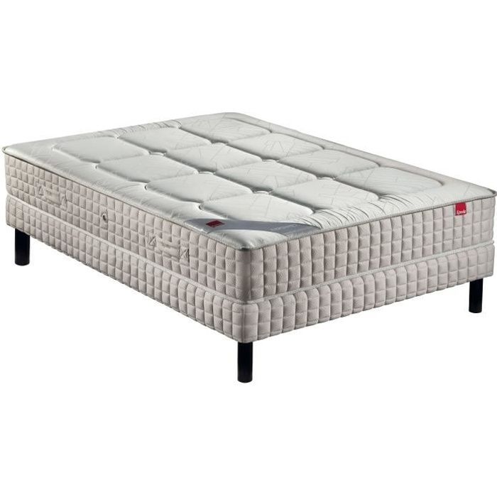EPEDA Ensemble epeda matelas yucca + sommier + pieds 160x200