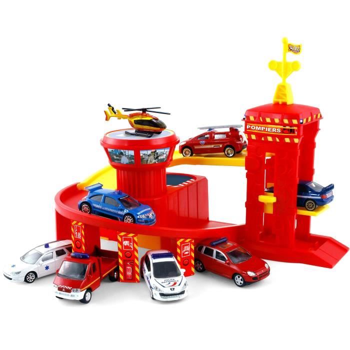 NOREV Safety Center Emergency + 1 Véhicule pour enfant