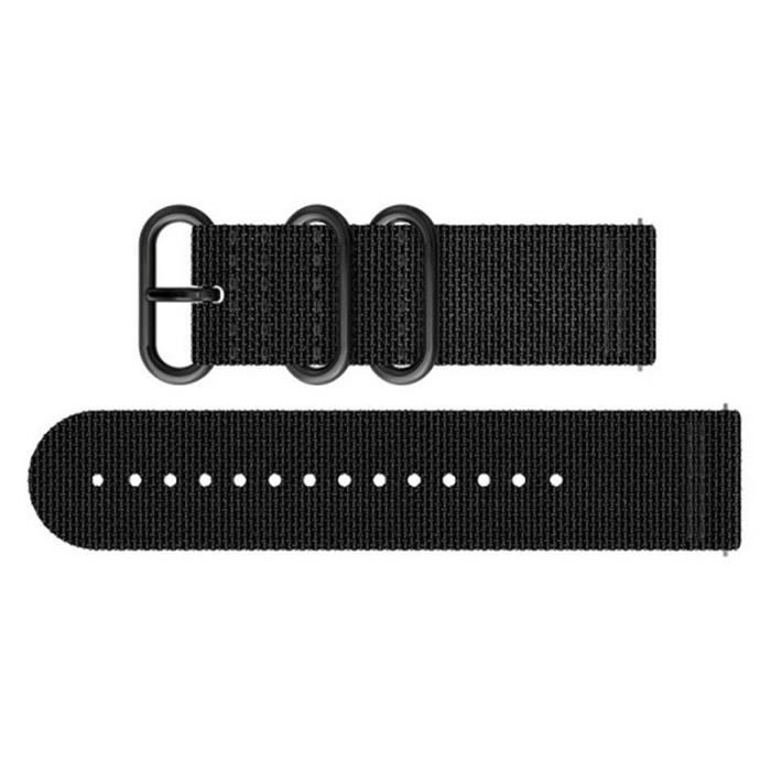 SUUNTO Bracelet de Montre Traverse Alpha Stealth Textile Strap