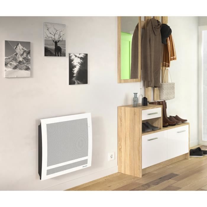 SAUTER Sundoro 2000 watts Radiateur Panneau Rayonnant - Programmation LCD - Détecteur Présence & Fenêtre ouverte