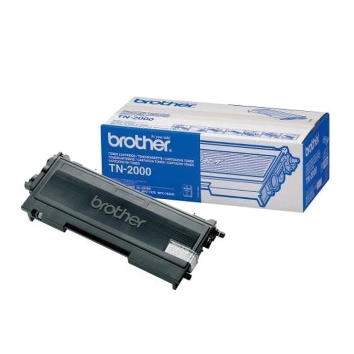 Brother TN 2000 Toner Authentique Brother Noir TN2000