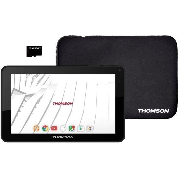 THOMSON Tablette tactile - TEO9-16SC32 - 9'' - 1 Go de Ram - Androïd - Sleeve - Stockage 16 Go - WiFi + Micro SD 32 Go