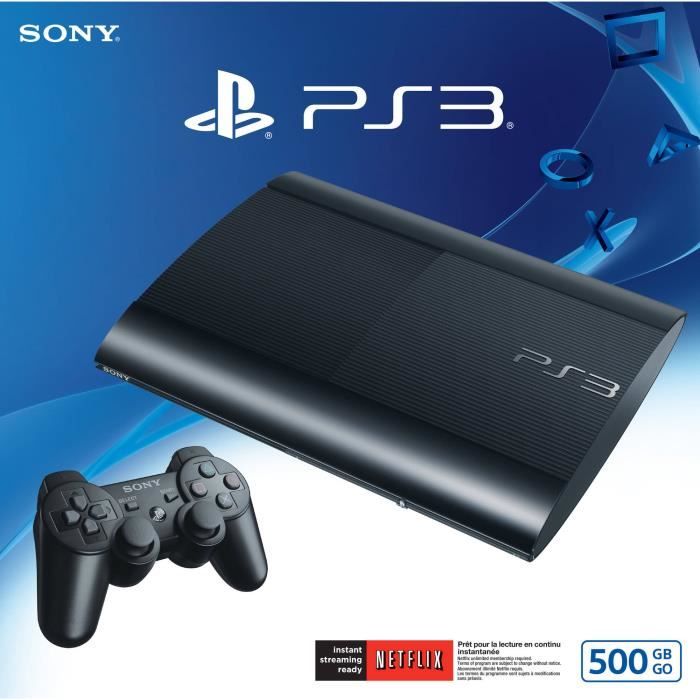 PS3 super slim 500go + pack 3 jeux COD MW - Achat / Vente ...