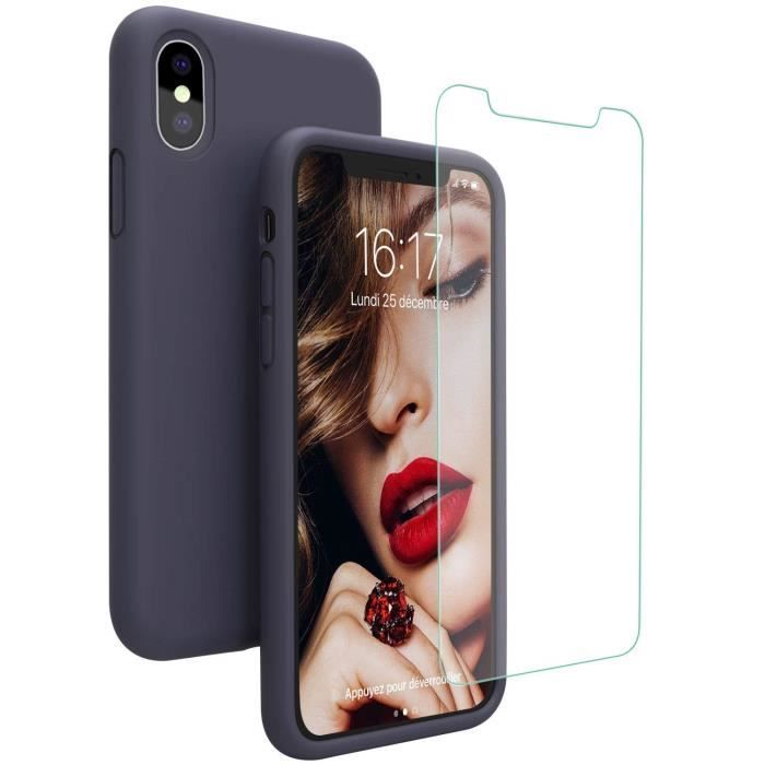 coque iphone 10 xs silicone