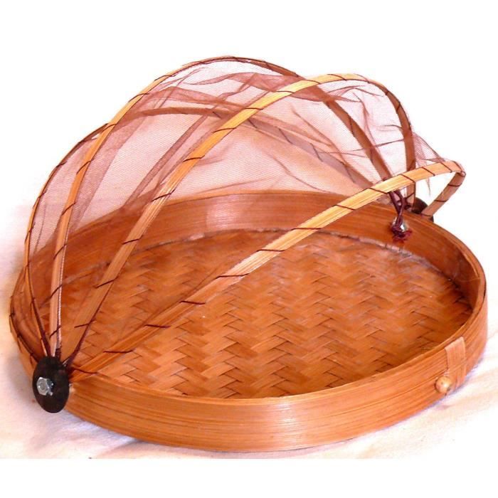 CLOCHE A FROMAGE/FRUITS 25cm GARDE MANGER marron - Achat / Vente ...