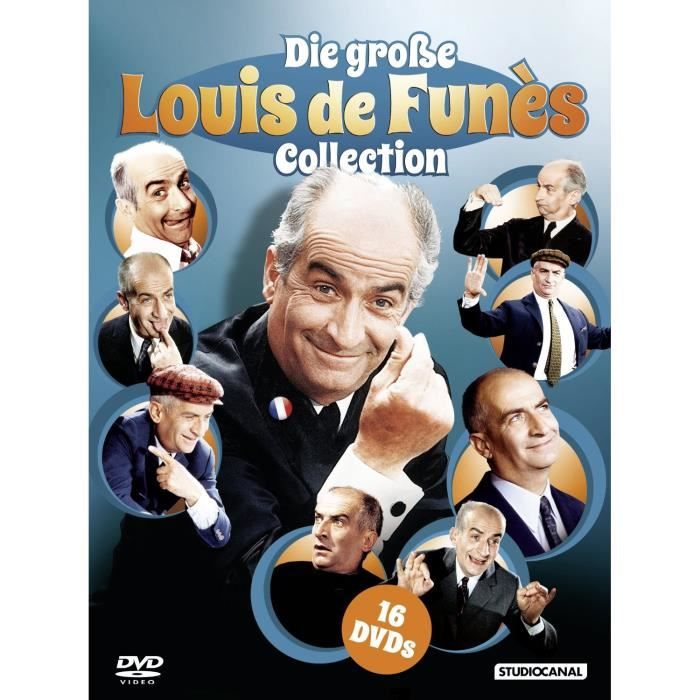 Le grand Louis de Funes Collection 16 DVD Box en dvd film ...