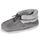 Chaussons bottillons femme fourrure - Gris - 67216
