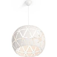 LUSTRE ET SUSPENSION SANDALWOOD-Suspension Ajourée Ø60cm Blanc Philips LUSTRE ET SUSPENSION SANDALWOOD-Suspension Ajourée Ø60cm Blanc Philips