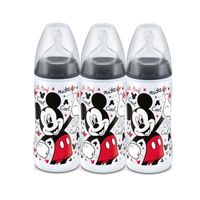 BIBERON NUK Lot De 3 Biberons Mickey 300 ml - Disney Baby BIBERON NUK Lot De 3 Biberons Mickey 300 ml - Disney Baby